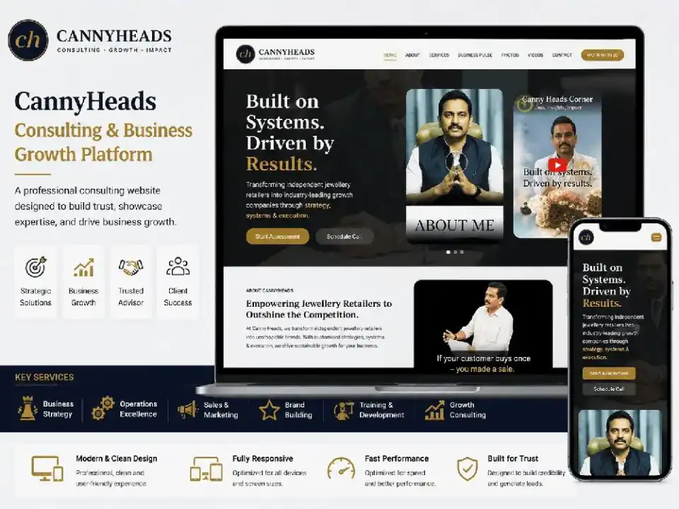 Canny Heads website preview