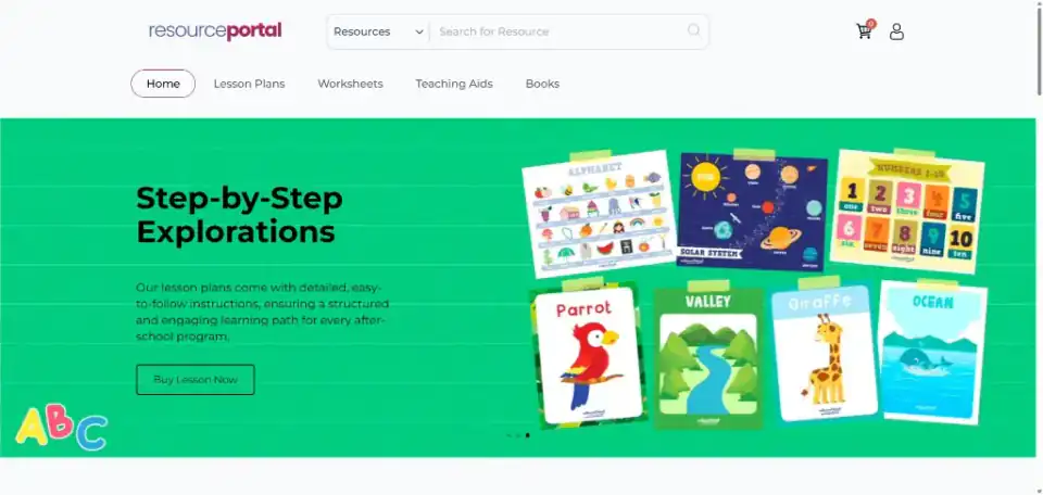 Resource Portal Shop shopify project by Pardeep Kaushik